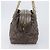 Borsa a tracolla CHANEL Wild Stitch Chain in pelle marrone e oro CC Auth yk20765V D'oro - vista 4