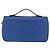 LOUIS VUITTON Damier Infini Zippy XL Travel Case Blue N60079 LV Auth BA15157 - vista 13
