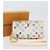 LOUIS VUITTON Monogram Multicolor Pochette Cles Purse White M28388 Auth yk20719M Bianco - vista 12