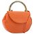 Borsa a mano BALLY in pelle 2way Orange Gold Auth 197157A D'oro Arancione