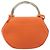Borsa a mano BALLY in pelle 2way Orange Gold Auth 197157A D'oro Arancione - vista 2