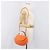 Borsa a mano BALLY in pelle 2way Orange Gold Auth 197157A D'oro Arancione - vista 24