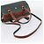 Borsa a mano BALLY in pelle 2way Verde Tono Oro Auth BA15313 - vista 8