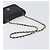 Borsa a tracolla CHANEL Chain Matelasse in pelle d'agnello nera e oro CC Auth yk20836SAM Nero D'oro - vista 7