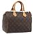 Borsa a mano LOUIS VUITTON Monogram Speedy 25 M41528 LV Auth 198913A Monogramma