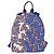 Zaino CHANEL Matelasse Nylon Blu Argento CC Auth 198652M - vista 2