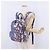 Zaino CHANEL Matelasse Nylon Blu Argento CC Auth 198652M - vista 26
