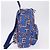 Zaino CHANEL Matelasse Nylon Blu Argento CC Auth 198652M - vista 4