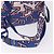 Zaino CHANEL Matelasse Nylon Blu Argento CC Auth 198652M - vista 8