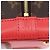 LOUIS VUITTON Monogram Totem Alma PM Hand Bag Red Flamingo LV Auth 199111SAM Rosso Monogramma - vista 18