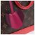 LOUIS VUITTON Monogram Totem Alma PM Hand Bag Red Flamingo LV Auth 199111SAM Rosso Monogramma - vista 20