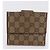 Cartera larga GUCCI GG Canvas Set de 2 Beige Gold Auth 196947 Dorado - vista 11