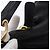 Borsa a tracolla Miu Miu in pelle nera e oro Auth yk20777M Nero D'oro - vista 10