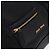 Borsa a tracolla Miu Miu in pelle nera e oro Auth yk20777M Nero D'oro - vista 18