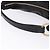 Borsa a tracolla Miu Miu in pelle nera e oro Auth yk20777M Nero D'oro - vista 7
