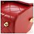 Borsa CHANEL Mademoiselle Chain Matelasse in pelle d'agnello rossa e oro CC Auth 196580SV Rosso D'oro - vista 15
