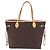 Borsa Tote LOUIS VUITTON Monogram Neverfull MM M40156 LV Auth am12488SAM Monogramma - vista 2