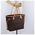 Borsa Tote LOUIS VUITTON Monogram Neverfull MM M40156 LV Auth am12488SAM Monogramma - vista 28