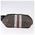 Borsello da vita BURBERRY PVC Brown Gold Auth 197864 Marrone D'oro - vista 5