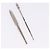 LOUIS VUITTON Styro Agenda Penna a sfera metal Silver LV Auth BA15245 Argento - vista 17