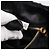 Borsa a mano arricciata PRADA Nylon 2way Nero Oro Auth 199147V D'oro - vista 11