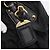 Borsa a mano arricciata PRADA Nylon 2way Nero Oro Auth 199147V D'oro - vista 19