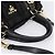Borsa a mano arricciata PRADA Nylon 2way Nero Oro Auth 199147V D'oro - vista 7