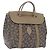 Borsa a mano SAINT LAURENT in pelle e PVC Beige Auth ka5883