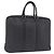 LOUIS VUITTON Damier Infini Porte Documents Voyage Bag Black N41146 Auth 200646 Nero