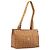 Borsa Tote MCM Vicetos Logogram PVC Leather Brown Gold Auth 199646 Marrone D'oro