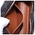 Céline CELINE Triomphe Medium Tilley Bag Borsa a tracolla PVC Black Auth SW2664SAM Nero - vista 21