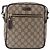 Borsa a tracolla GUCCI GG Supreme PVC Beige Gold 233268 Auth 197812 D'oro - vista 13