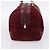 Céline Borsa Boston CELINE Macadam Canvas Suede Bordeaux Gold Auth 199667 D'oro Bordò - vista 3