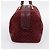 Céline Borsa Boston CELINE Macadam Canvas Suede Bordeaux Gold Auth 199667 D'oro Bordò - vista 4