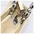 Borsa Christian Dior Maris Pearl Patent 2way Beige Silver Auth ep15732 Argento - vista 10