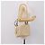 Borsa Christian Dior Maris Pearl Patent 2way Beige Silver Auth ep15732 Argento - vista 26