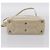 Borsa Christian Dior Maris Pearl Patent 2way Beige Silver Auth ep15732 Argento - vista 5