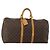 LOUIS VUITTON Monogram Keepall 55 Boston Bag M41424 LV Auth 195357 Monogramma