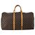 LOUIS VUITTON Monogram Keepall 55 Boston Bag M41424 LV Auth 195357 Monogramma - vista 2