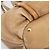 Borsa a mano PRADA in pelle 2way Beige Oro Auth 199056 D'oro - vista 16