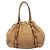 Borsa a mano PRADA in pelle 2way Beige Oro Auth 199056 D'oro - vista 2