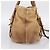 Borsa a mano PRADA in pelle 2way Beige Oro Auth 199056 D'oro - vista 3