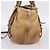 Borsa a mano PRADA in pelle 2way Beige Oro Auth 199056 D'oro - vista 4