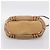Borsa a mano PRADA in pelle 2way Beige Oro Auth 199056 D'oro - vista 5