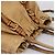 Borsa a mano PRADA in pelle 2way Beige Oro Auth 199056 D'oro - vista 6