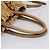 Borsa a mano PRADA in pelle 2way Beige Oro Auth 199056 D'oro - vista 7