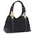 Borsa a mano GUCCI Canvas Black Gold 145761 Auth ka5897V Nero D'oro