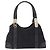 Borsa a mano GUCCI Canvas Black Gold 145761 Auth ka5897V Nero D'oro - vista 2