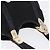 Borsa a mano GUCCI Canvas Black Gold 145761 Auth ka5897V Nero D'oro - vista 6
