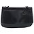 Borsa a tracolla con catena PRADA in pelle nera argento Auth ep15821A Nero - vista 13